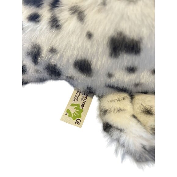 Folkmanis Snowy Owl Puppet Plush Toy 13" High With 21" Wingspan - Picture 4 of 5